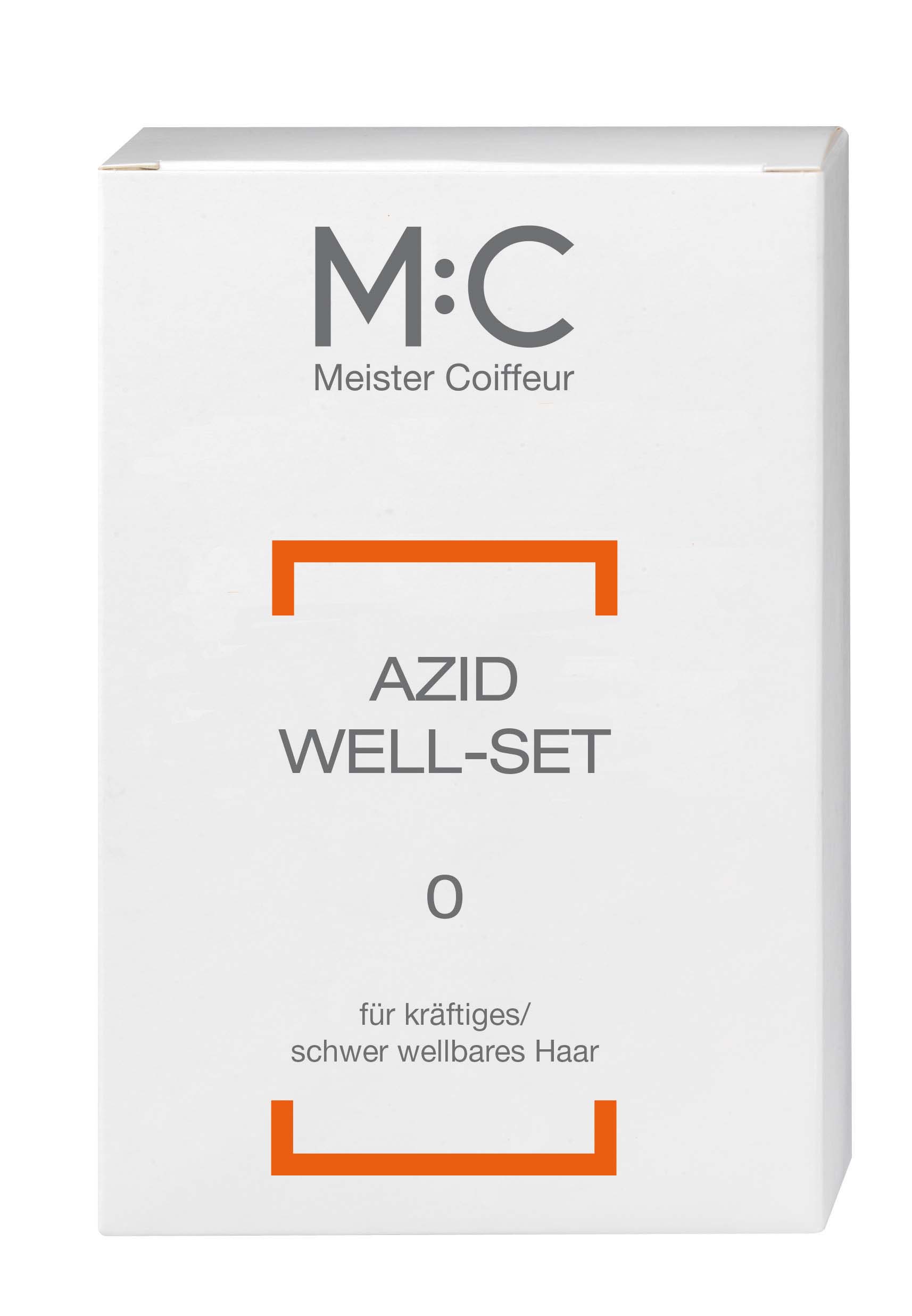 M:C Azid Wave D Set 0 for strong, difficult to perm hair