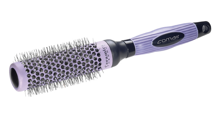 La brosse à cheveux ronde professionnelle Purple Pink Ø 33 mm